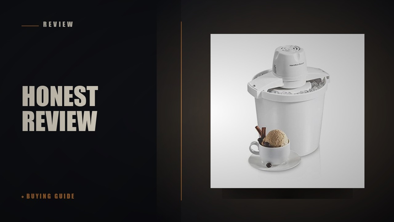 Hamilton Beach Electric Automatic Ice Cream Maker & Frozen Review