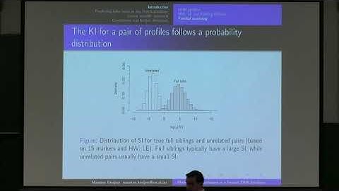 Mr. Maarten Kruijver | Modeling subpopulations in a forensic DNA database using a latent variable