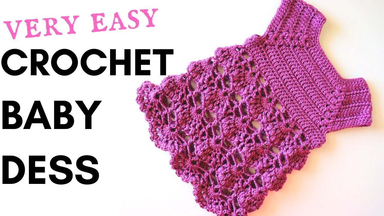 Crochet Newborn Baby Dress 0 6 Months YouTube