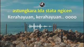 ASTUNGKARA ADA JALAN - Lyric