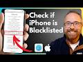 How to Check if an iPhone is Blacklisted Before You Buy It #iphonetricks #iphone