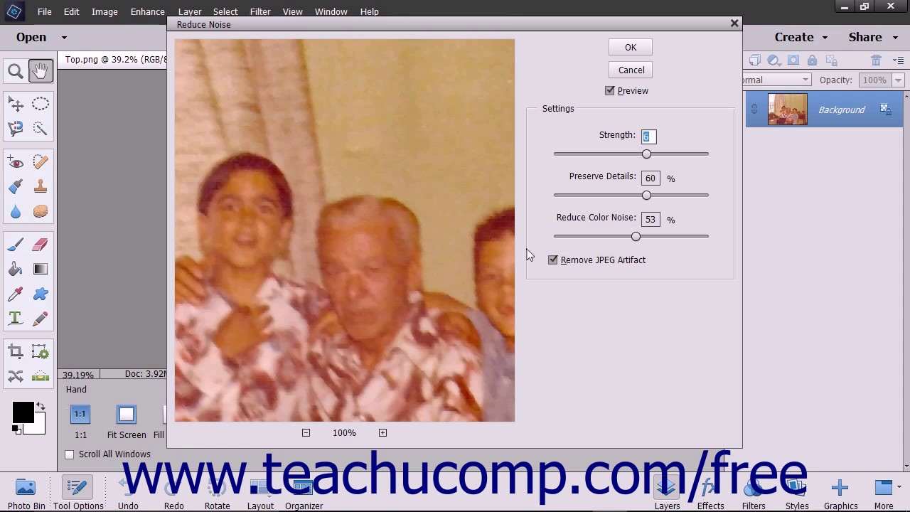 Photoshop Elements 15 Tutorial Repairing Photos Adobe Training - YouTube