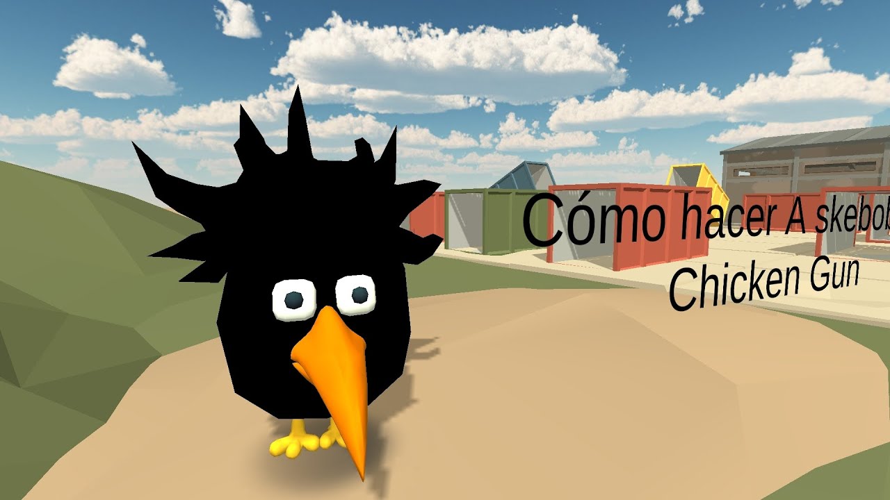 Tutorial de cómo hacer a sekbob en Chicken gun Perdón por escribirlo mal ;(