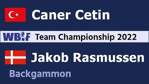 Jakob Rasmussen [G2] (Llabba) vs. Caner Cetin (marbury06) - Backgammon