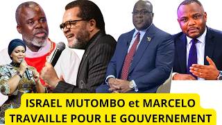 MARCELLO ET ISRAEL MUTOMBO TRAVAILLE POUR LE GOUVERNEMENT EN PLACE