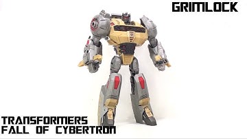 Video Review of the Transformers Fall of Cybertron: Grimlock