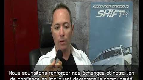 Need For Speed: SHIFT - Producer Interview [FRENCH Subtitles]