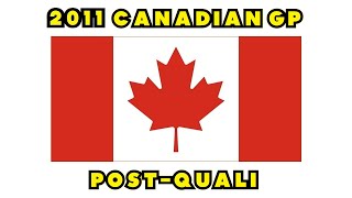 Information 2011 F1 Canadian GP BBC post-quali show News