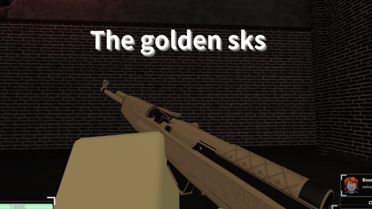 Roblox Criminality Golden Sks YouTube 