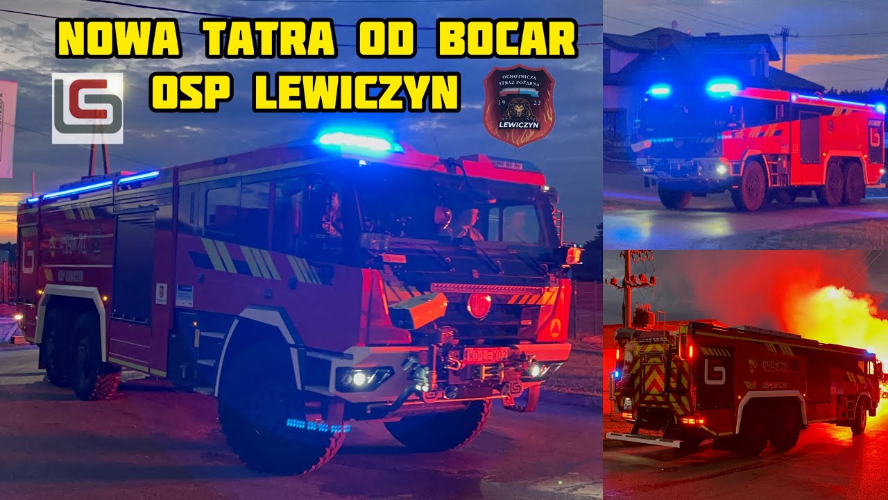 [Fabrycznie nowa Tatra T815-7 od firmy Bocar] Huczne powitanie nowego wozu GCBA 8/32 - OSP Lewiczyn.