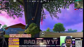 Solo vs Squad with team ||Road to 2K Family #live #livestream #bgmi #raoplayyt #rao #play #yt