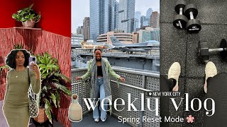 SPRING RESET 🌿🌷 NYC Life, Wellness Challenge, Fitness & Monthly Goals | Thirties Diaries Ep. 4