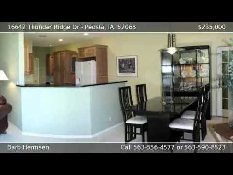 16642 Thunder Ridge Dr, Peosta, IA home video tour