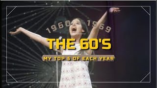 Eurovision 1960s | My Top 5 Of Each Year