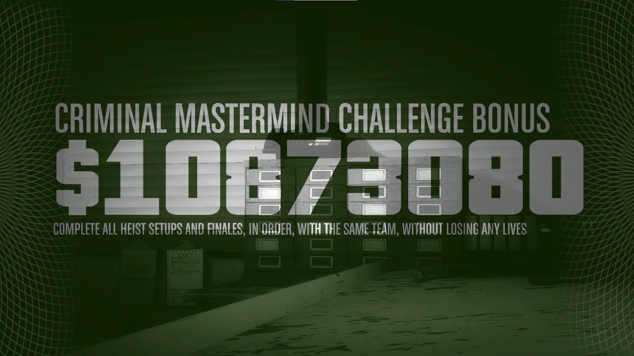 GTA Online Criminal Mastermind 4 Finales back to back