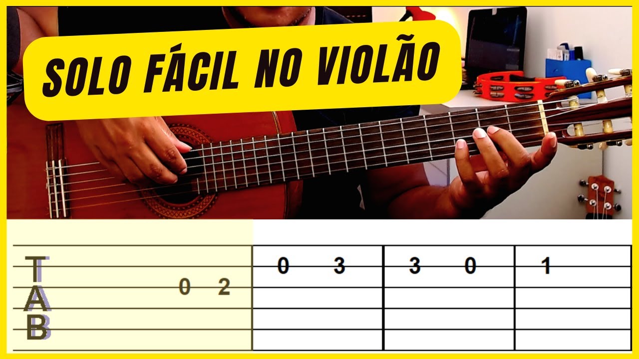 ASA BRANCA LUIZ GONZAGA (aula de violão) Como tocar o solo no
