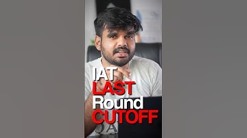 IISER 2025 Counselling Final Round CUT OFF Revealed!