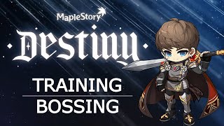 MapleStory: Hero Bossing & Training Guide