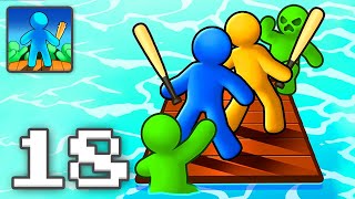 Zombie Raft - Gameplay Walkthrough Part 18 - Casual Games To Play (iOS, Android)
