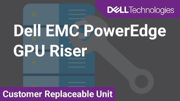 How to replace the GPU riser on a Dell EMC PowerEdge T550