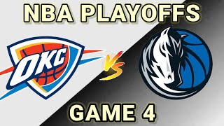 Oklahoma City Thunder vs Dallas Mavericks | 2024 NBA Playoffs Live Play by Play Score