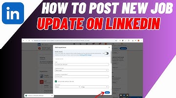Hoe u een nieuwe vacature op LinkedIn plaatst