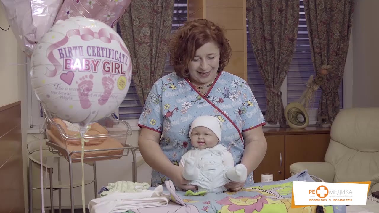 Широк повој кај новороденчето