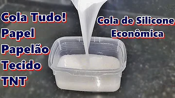Como fazer cola permanente para tecido caseira?