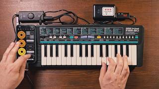 Lo-fi ambient dub live looping | Loopy Pro + Yamaha PSS-50