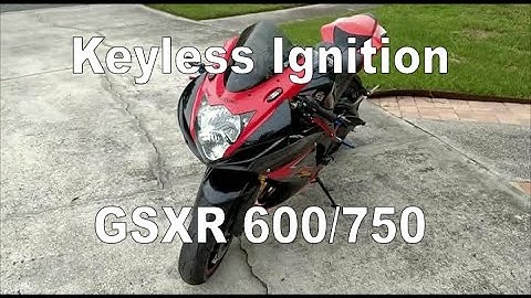 Digital Guard Dawg Keyless KIM System for GSXR 600 & 750 | RFID Keyless Ignition Demo