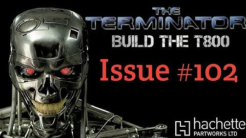 Build The Terminator - Issue 102 - Detail the head and add panels and springs to the chest