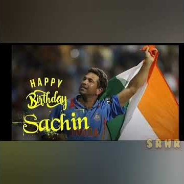 SACHIN TENDULKAR BIRTHDAY TRIBUTE WHATSAPP STATUS.