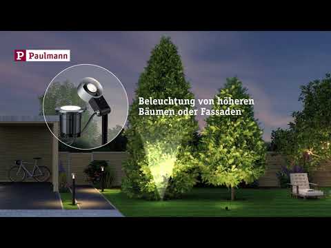Paulmann Plug & Shine LED-System Außenbeleuchtung für den Garten