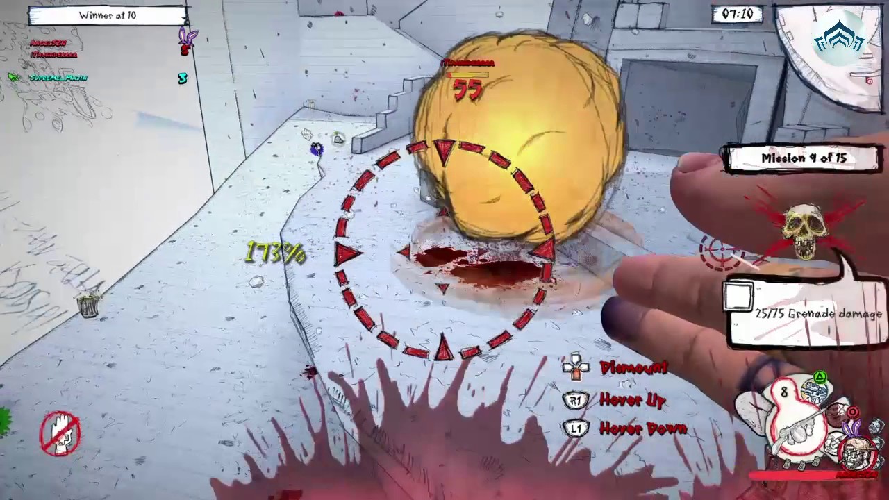 Drawn to Death gameplay -cyborgula-