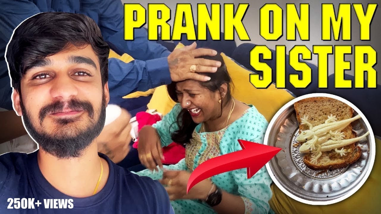 Pranked my sister for 4 times non stop 🤣😂🤣😂 | Samsameer_insta