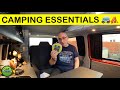 Vanlife Campervan Essentials | Equipment & Accessories for your Camper