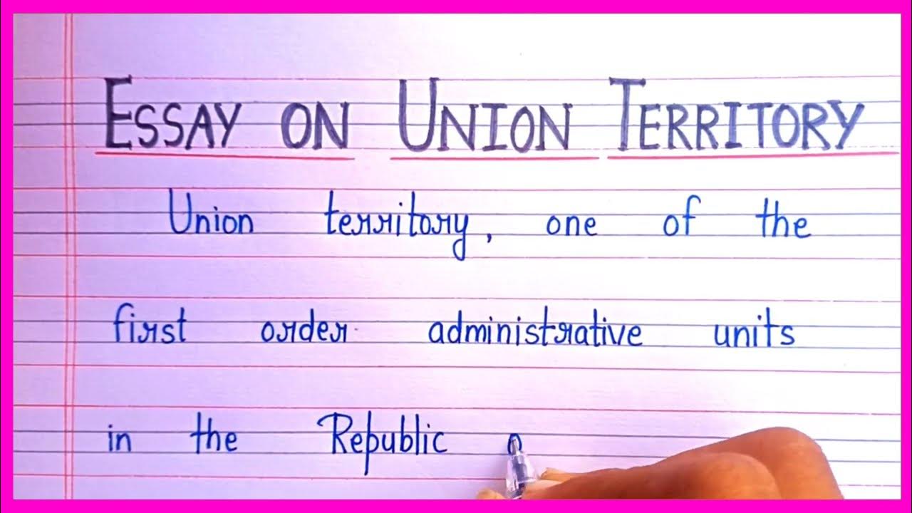 essay on union government