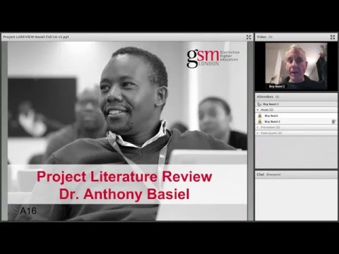 GSM-Projects-LiteratureReview-March2016-Basiel