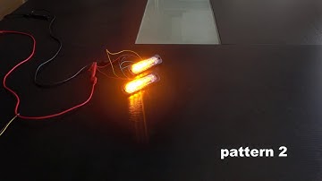 Super slim waterproof IP67 6*3W LED strobe light for trucks