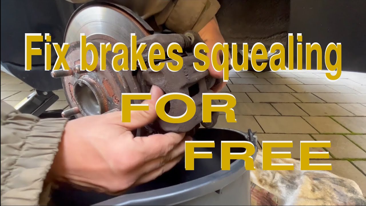 How to fix squeaking brakes for free on Hyundai ix20, but works on