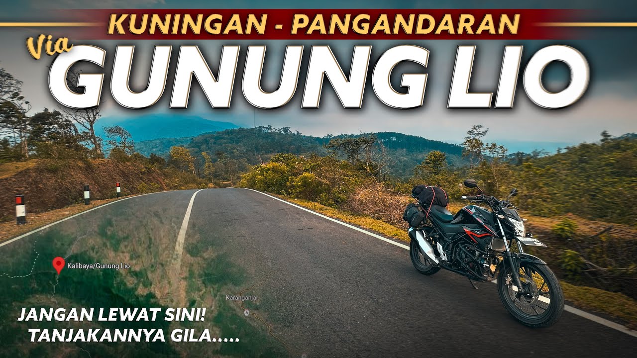 Lewat Jalur Tertinggi di Brebes, Udaranya Sejuk! KUNINGAN - PANGANDARAN Via Gunung Lio