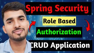 Spring Security | Role based Authorization🔒| GET | POST | PUT | DELETE | aadiandjava