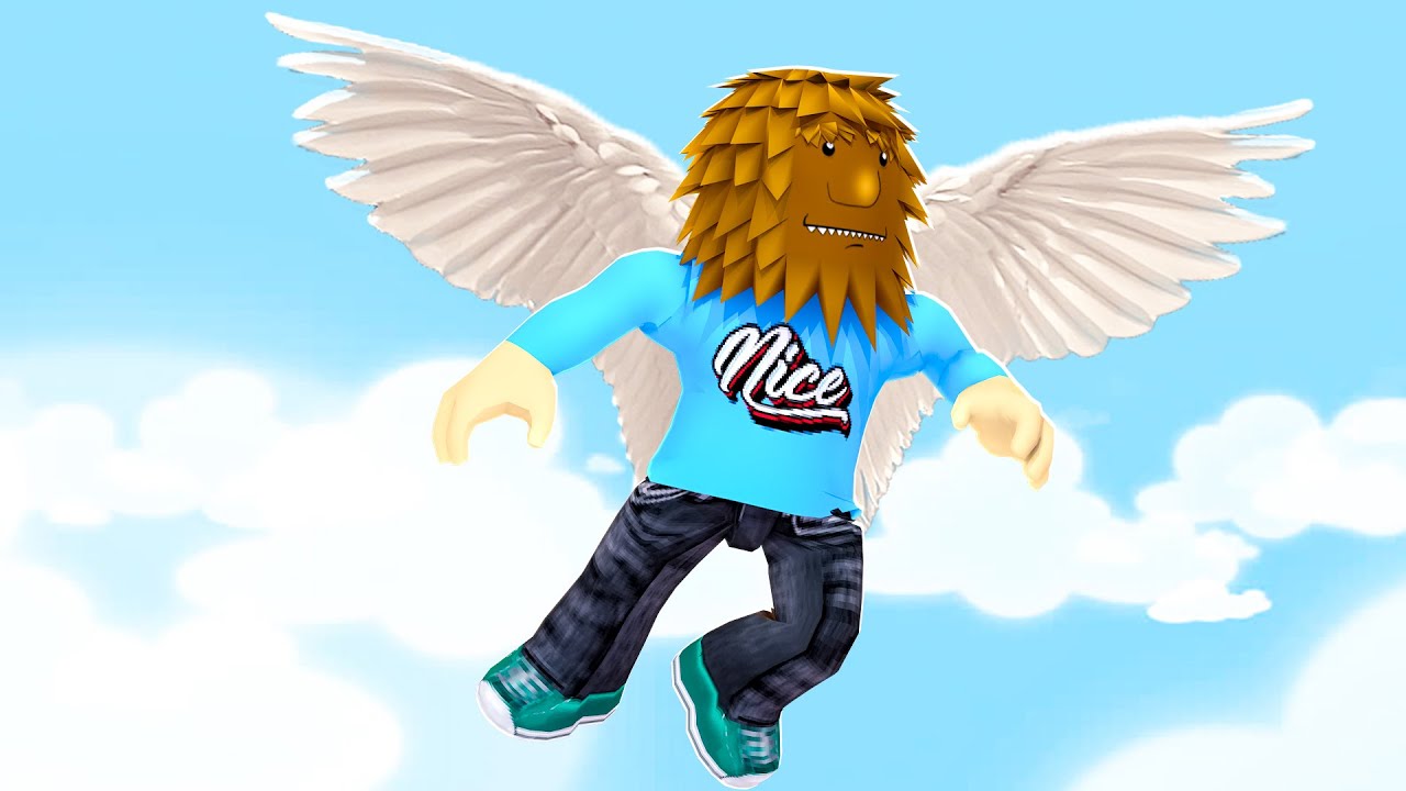 Flying With Wings In Roblox Jeromeasf Roblox Youtube - roblox characters with wings