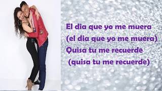 Video thumbnail of "Vamos a Escapar (Letra) Cancion de Viviana y Jhony"