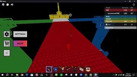 2 trainees destroy tower in 3 secs (Doomspire Brickbattle)