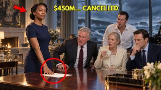 Black Woman CEO Publicly Humiliated by Billionaire White Family — Then She Cancels the $450M Deal