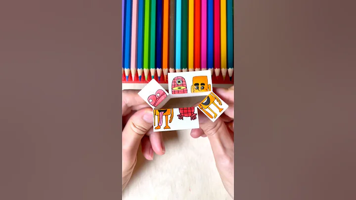 Diy Cute emojis 🔴👁️🟧#art #diy #papercraft #cute #thingstodo #tungtungtungsahur #spiderman