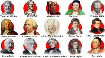Greatest Mathematicians and their Discoveries - Part 2