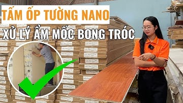 Tấm nhựa ốp tường nano cải tạo tường ngăn chặn ẩm mốc | Tấm ốp tường nano cải tạo nhà | Haroma