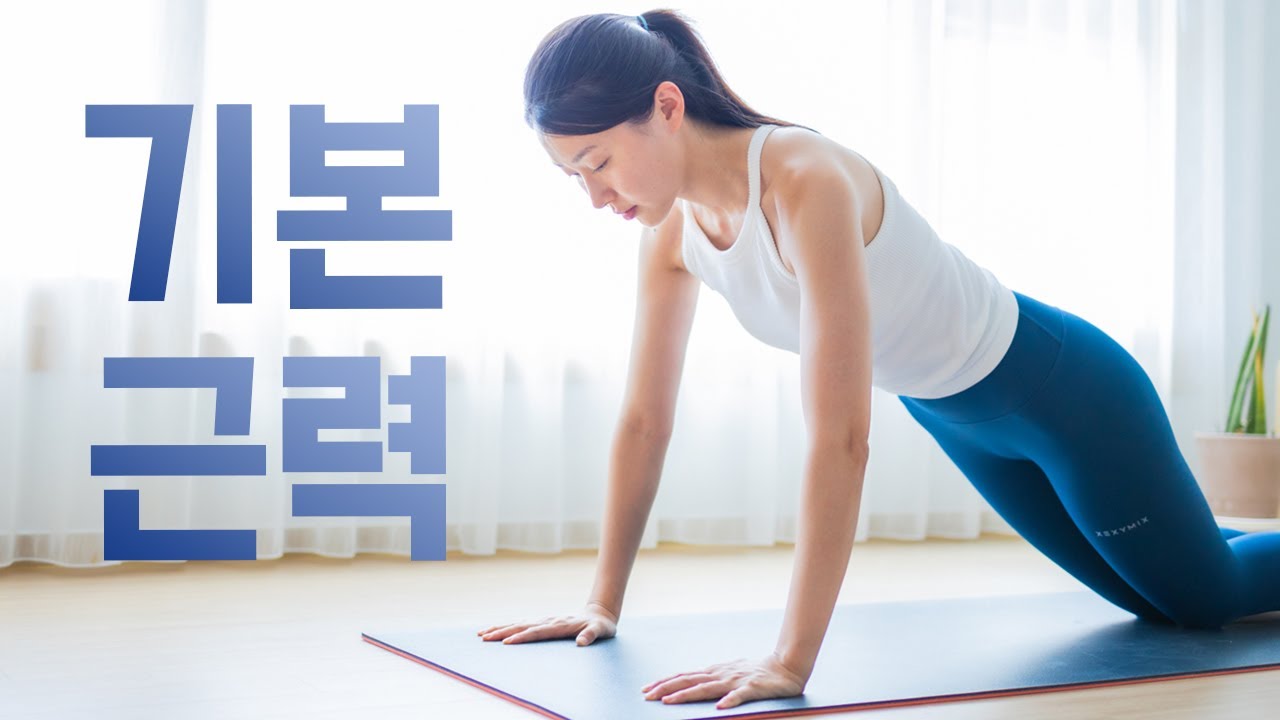 하루 한 번! 꼭 해야하는 10분 기본 전신근력 운동 홈트👑 (2024)